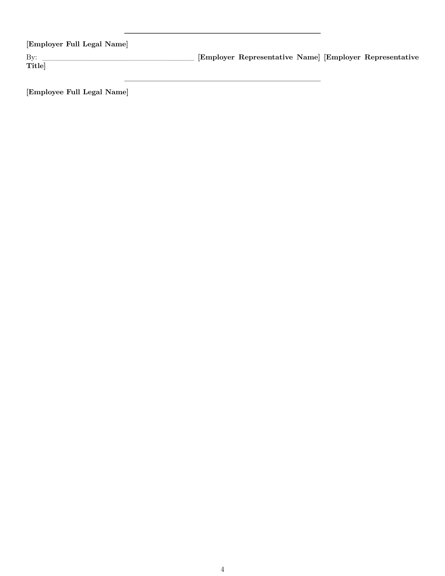 Preview page 4 of Free Ohio IT assistant employment contract template