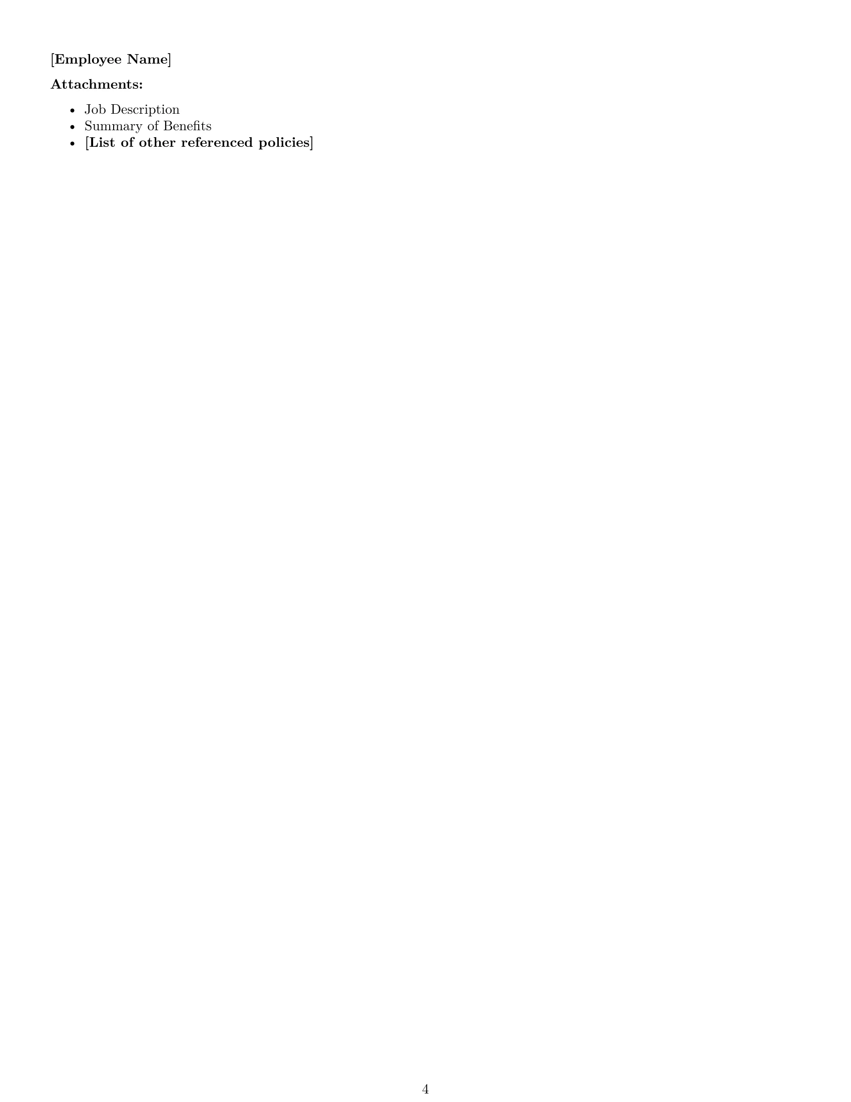 Preview page 4 of Free Rhode Island IT assistant employment contract template