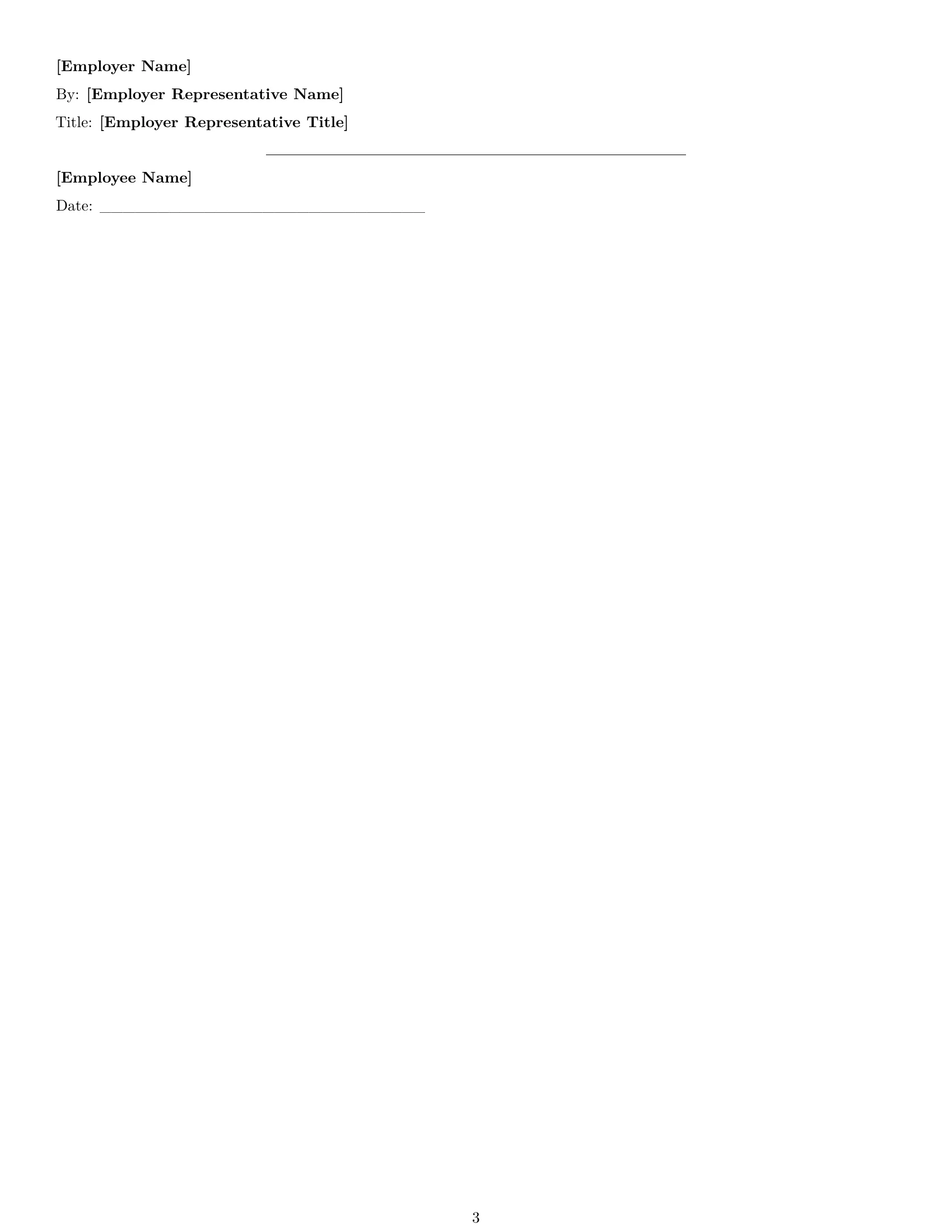 Preview page 3 of Free New Jersey cleaner employment contract template
