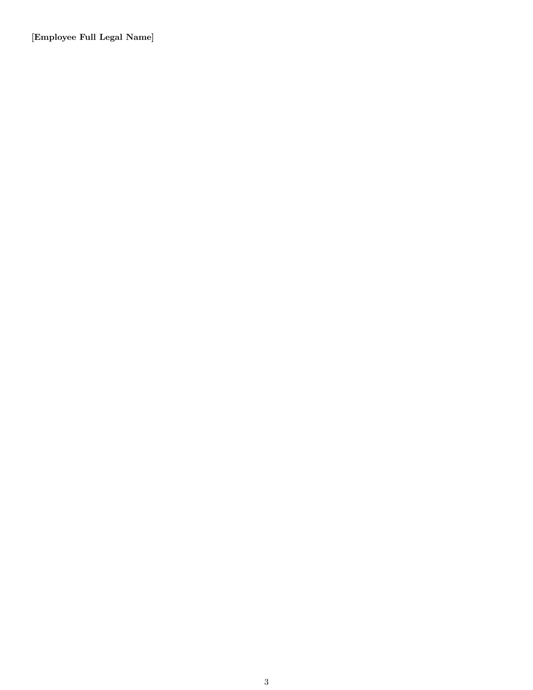 Preview page 3 of Free Pennsylvania cleaner employment contract template