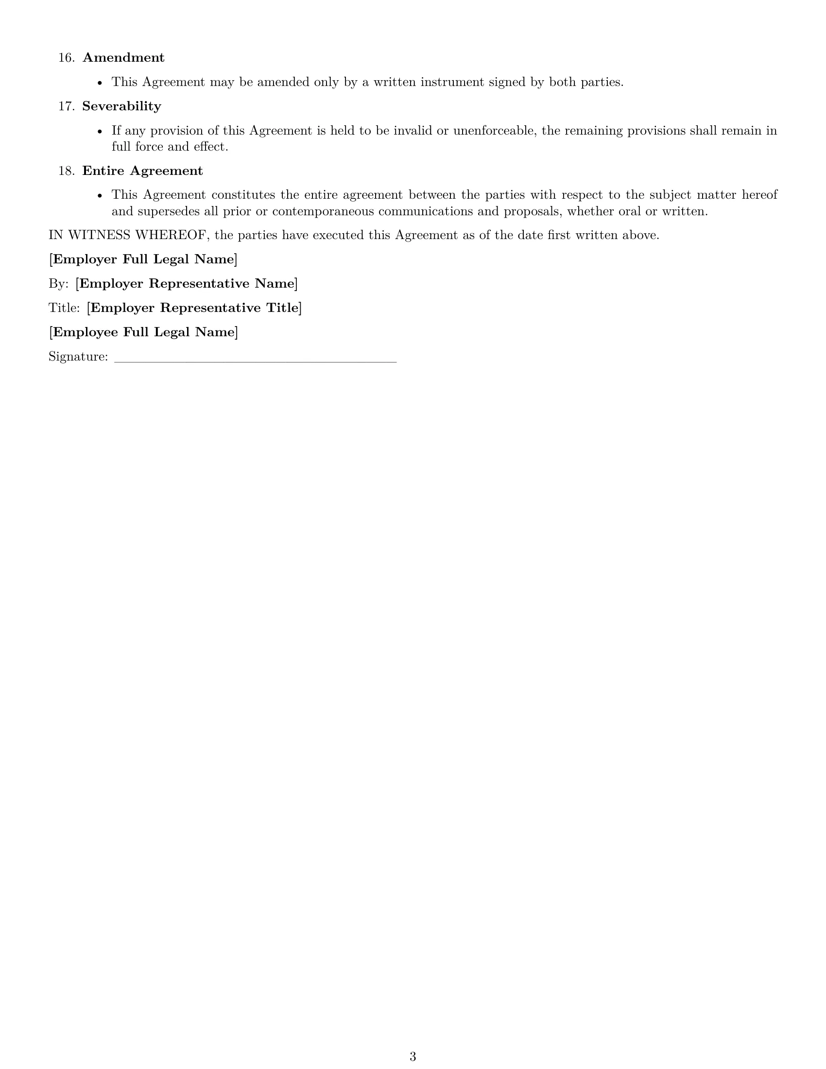 Preview page 3 of Free Wyoming graphic designer employment contract template