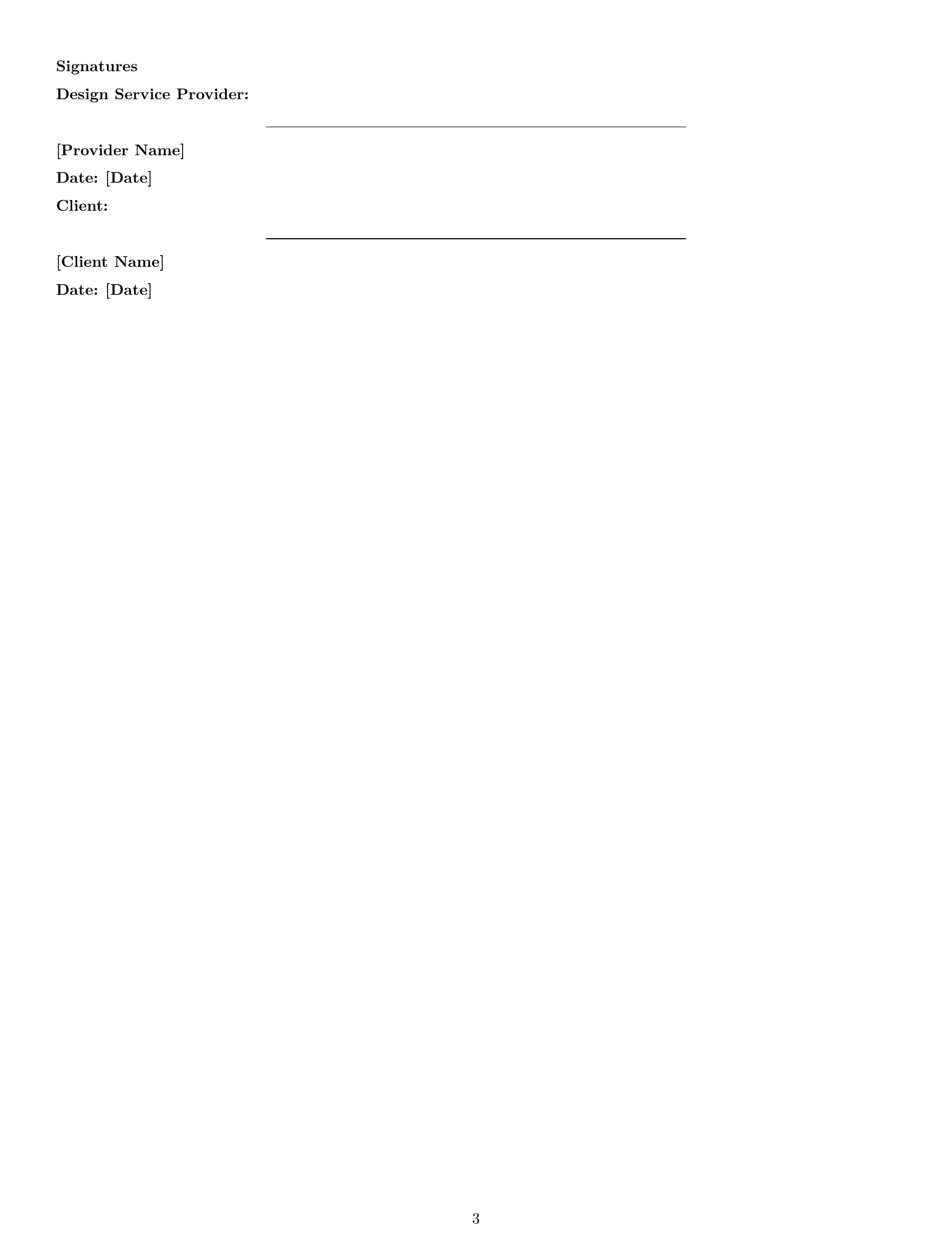 Preview page 3 of Free Arkansas design service contract template