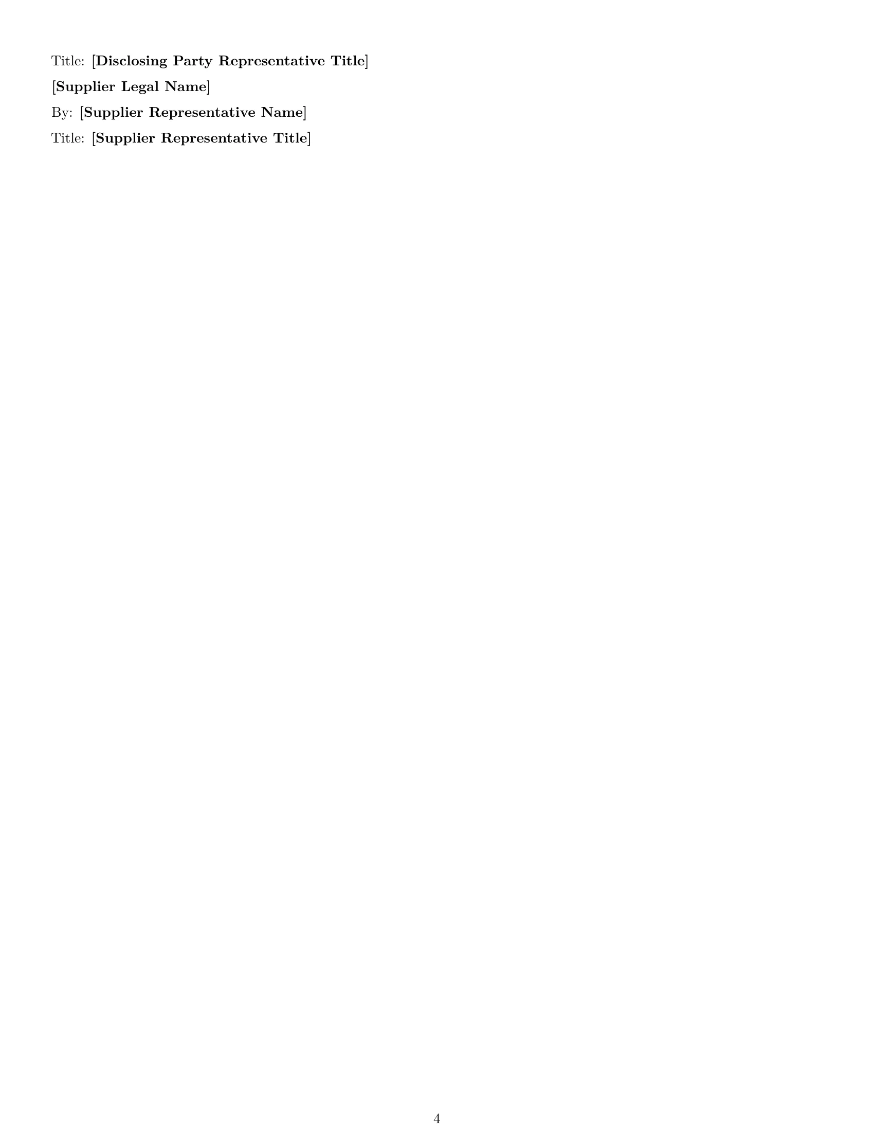 Preview page 4 of Free Georgia supplier nda template