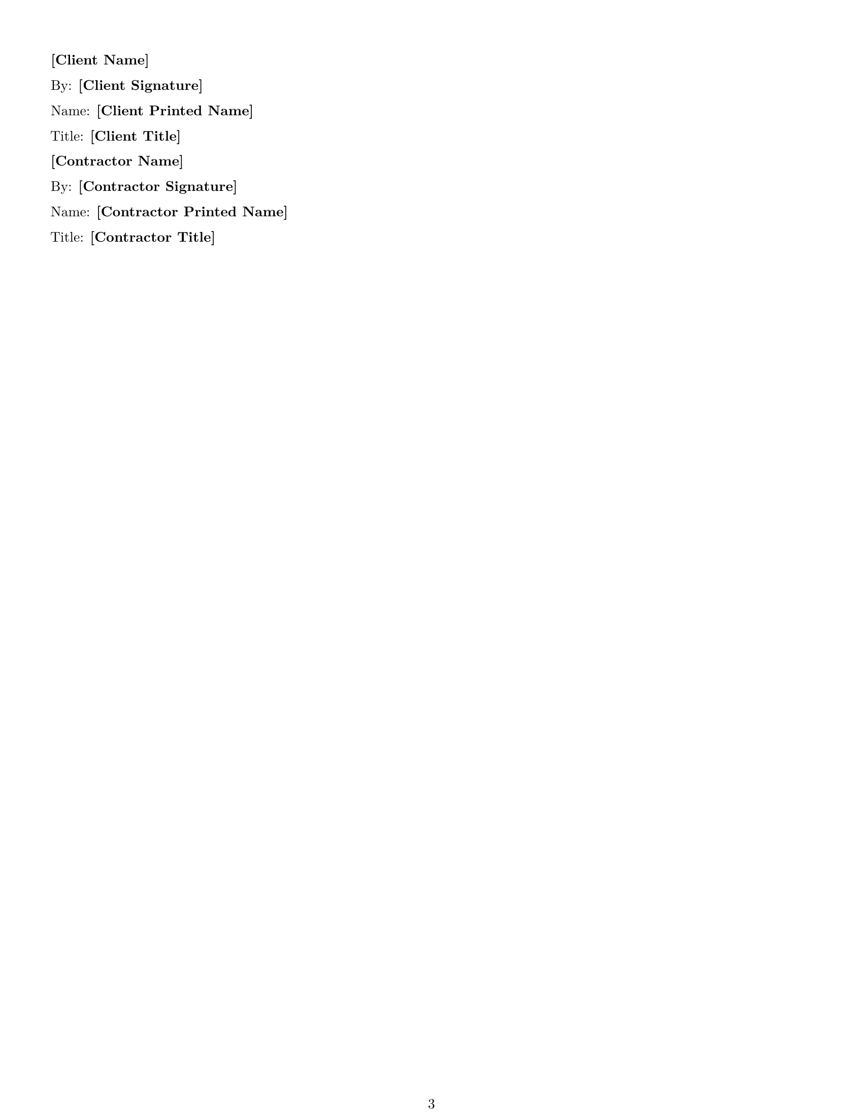 Preview page 3 of Free Missouri IT independent contractor agreement template
