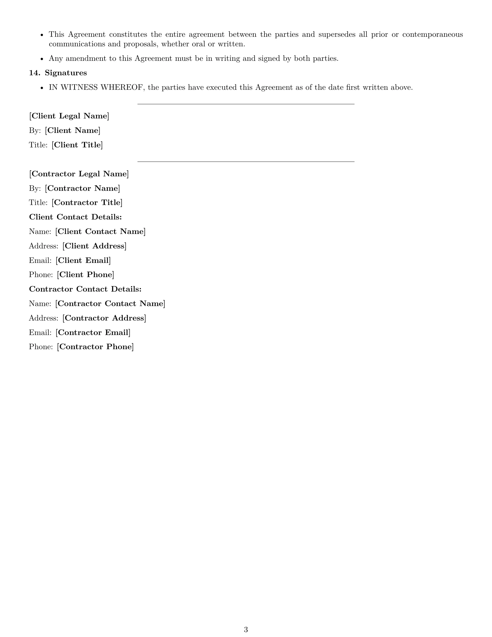 Preview page 3 of Free California design independent contractor agreement template