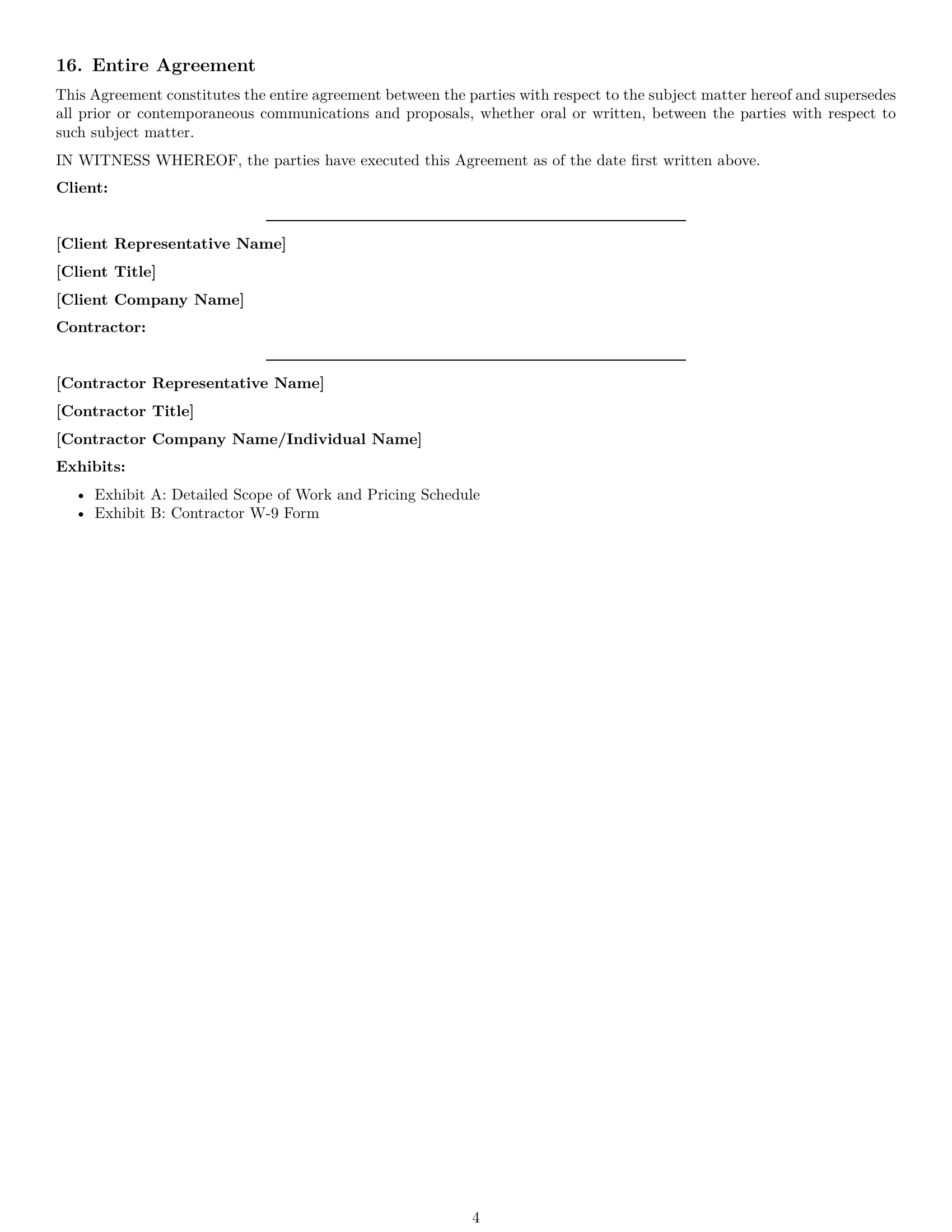 Preview page 4 of Free Texas marketing independent contractor agreement template