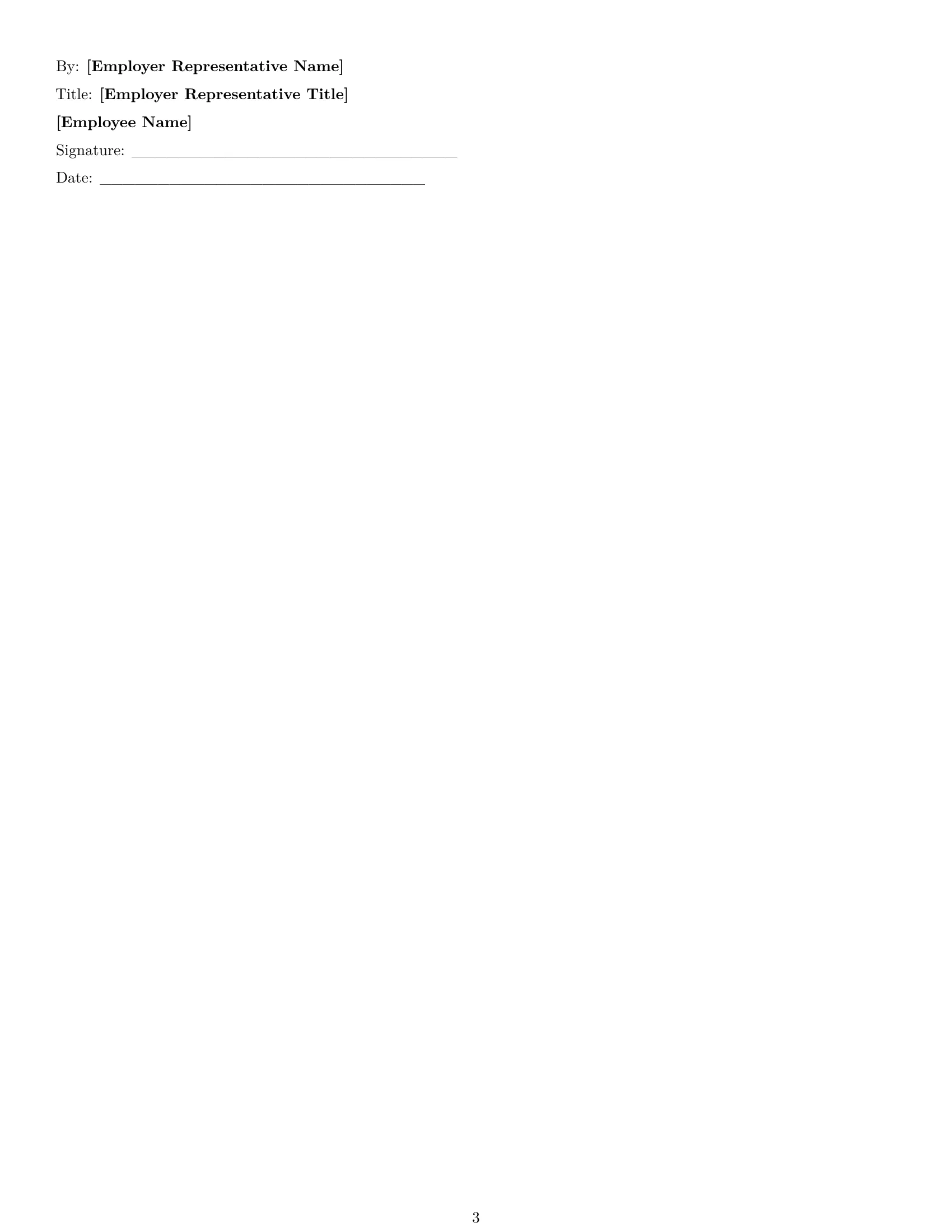 Preview page 3 of Free Maryland office assistant employment contract template
