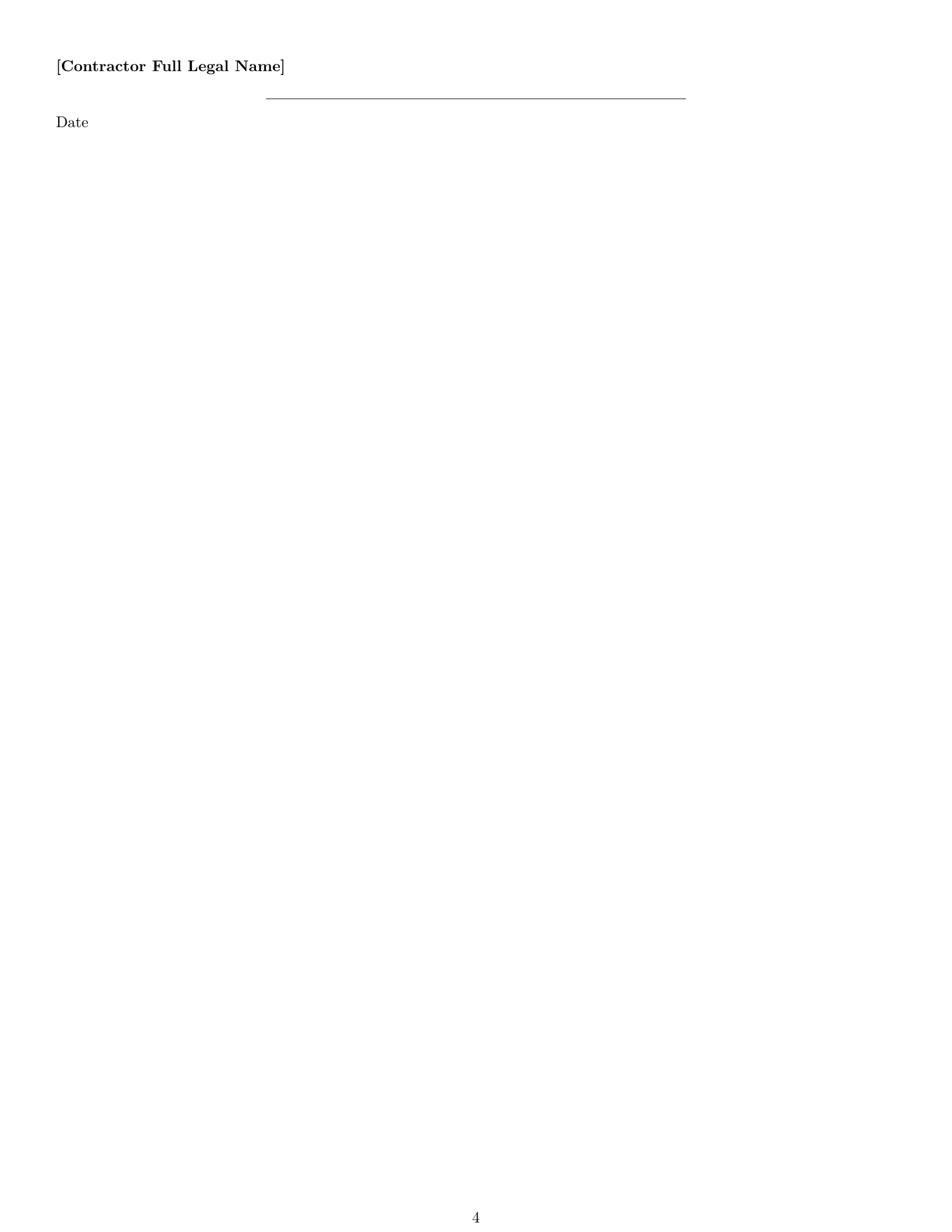 Preview page 4 of Free South Carolina creative independent contractor agreement template