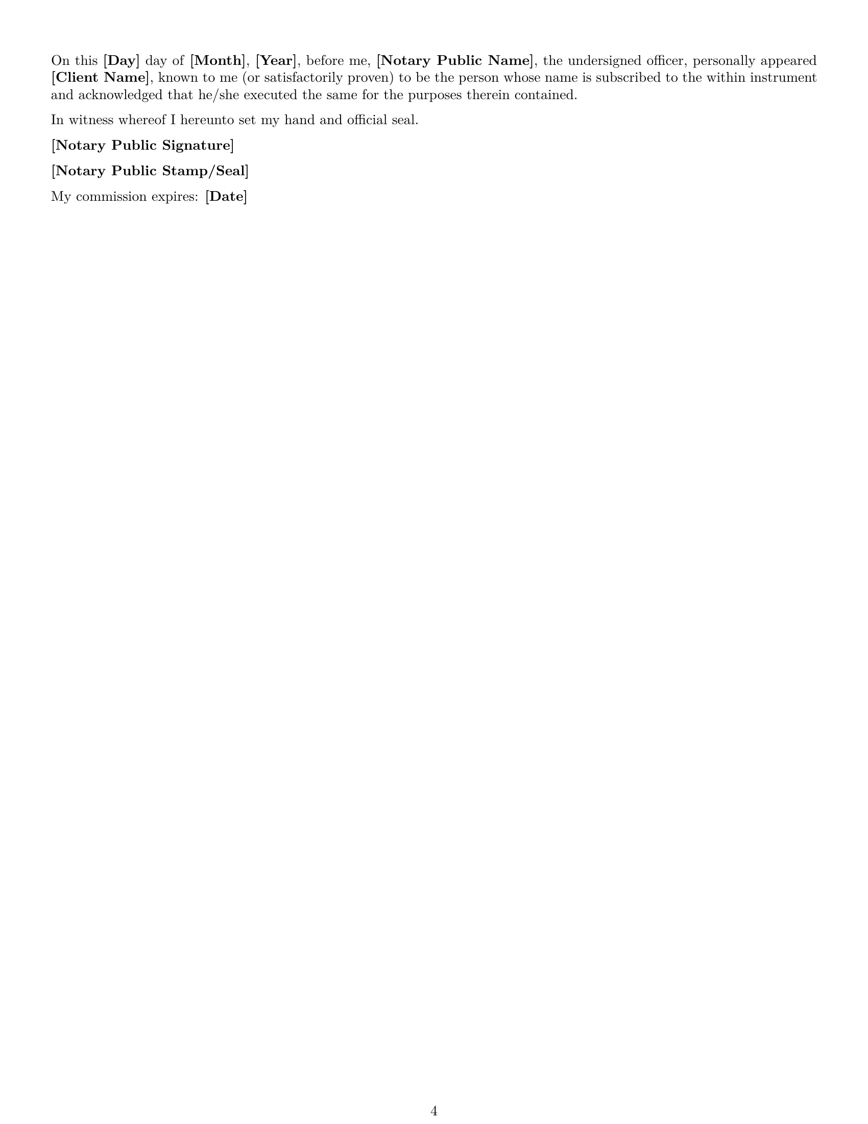 Preview page 4 of Free Alabama accounting independent contractor agreement template