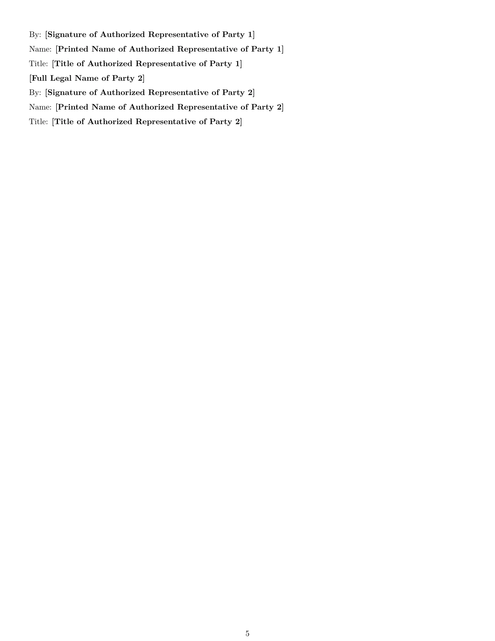 Preview page 5 of Free California joint venture agreement template