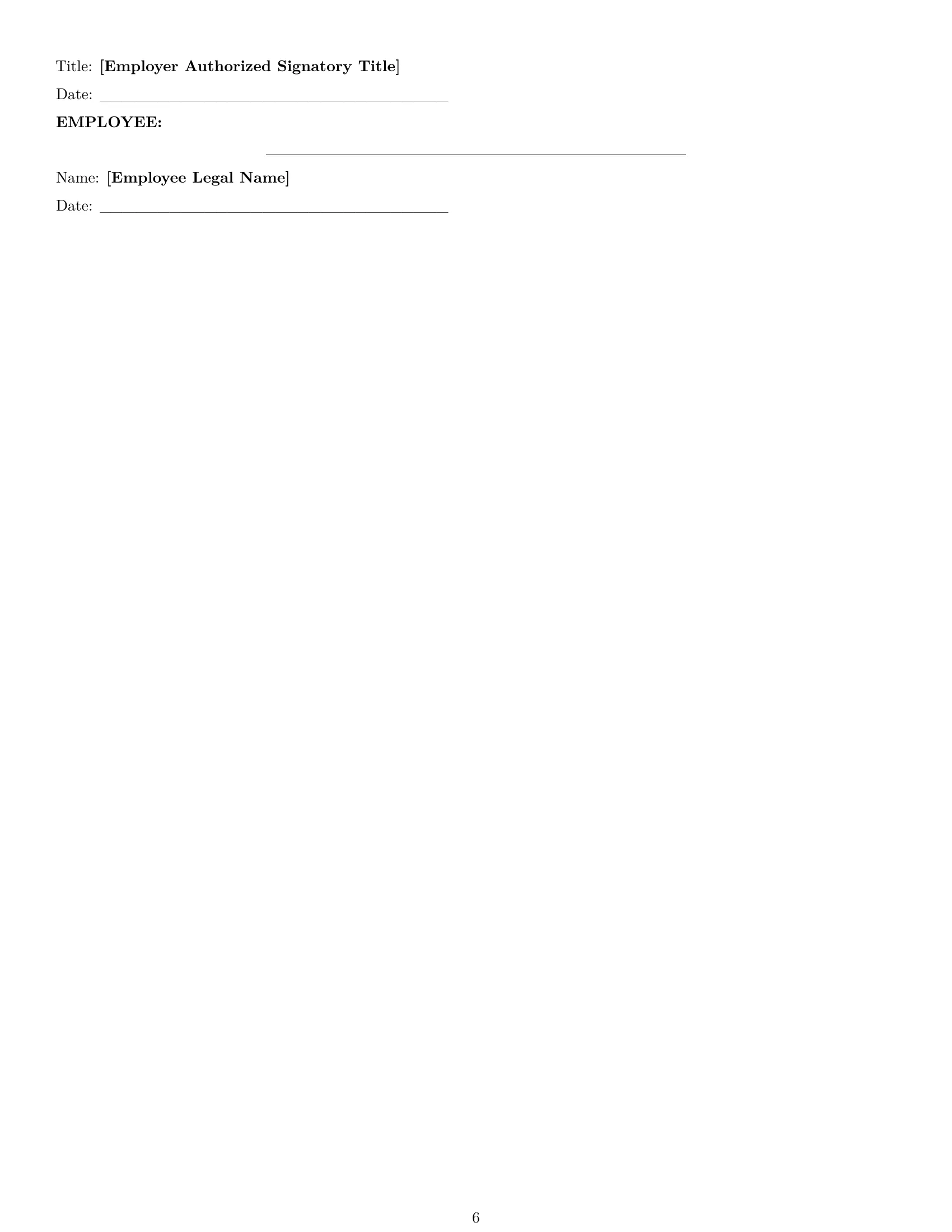 Preview page 6 of Pro Nebraska IT assistant employment contract template