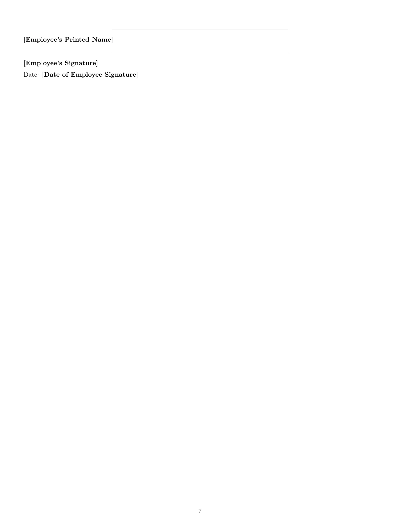 Preview page 7 of Pro Indiana production worker employment contract template