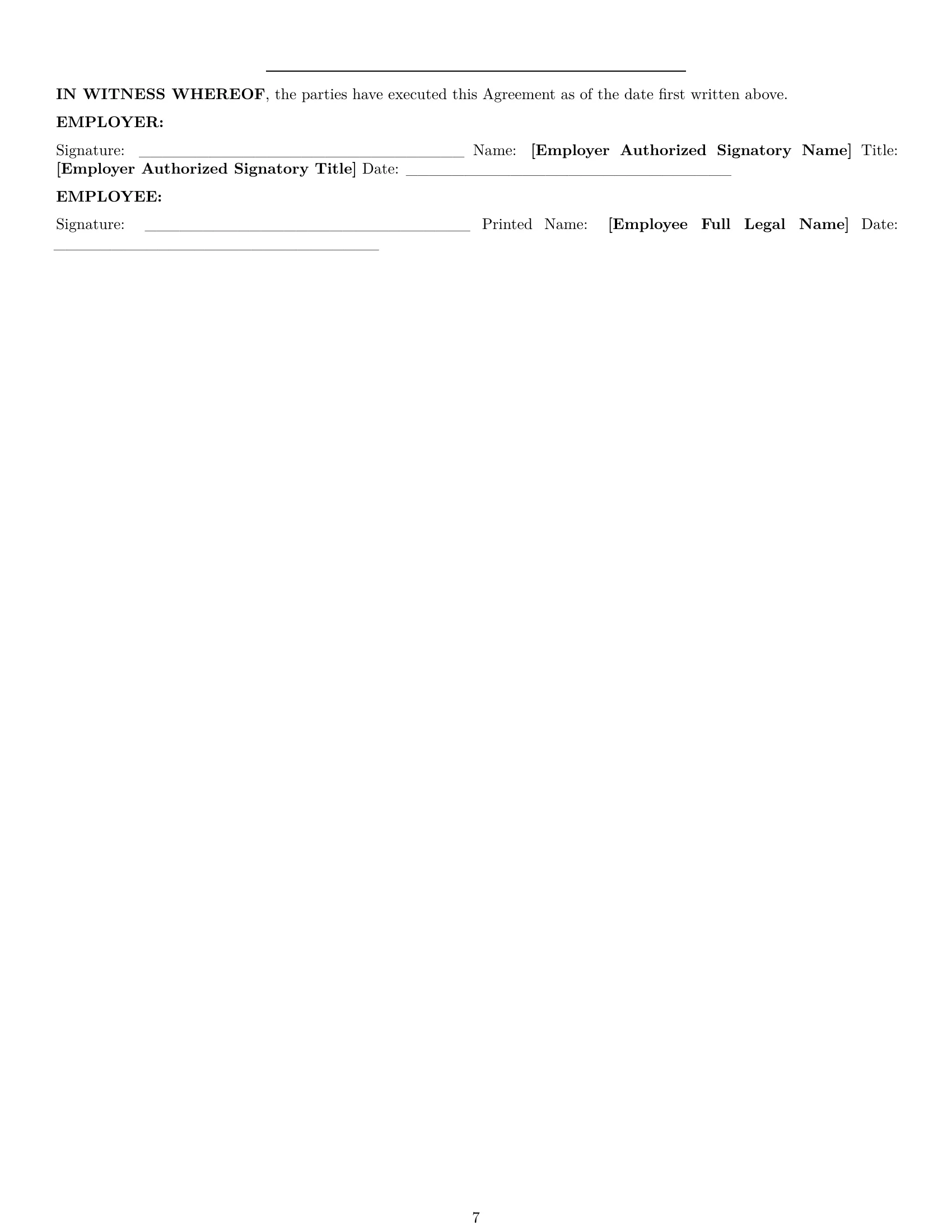 Preview page 7 of Pro Montana cook employment contract template