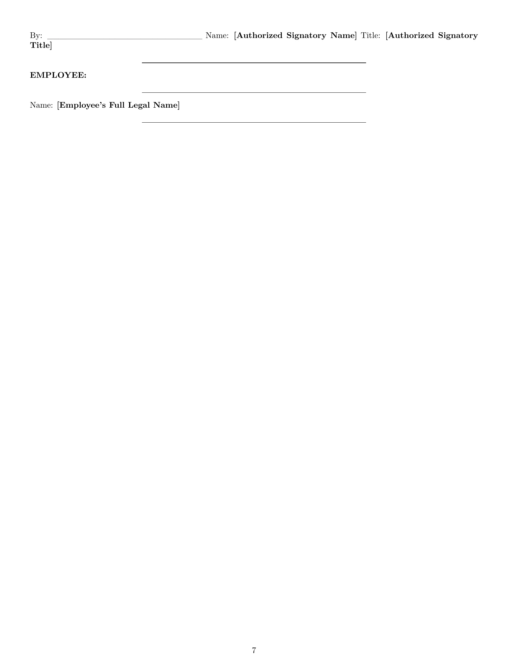 Preview page 7 of Pro Pennsylvania cleaner employment contract template