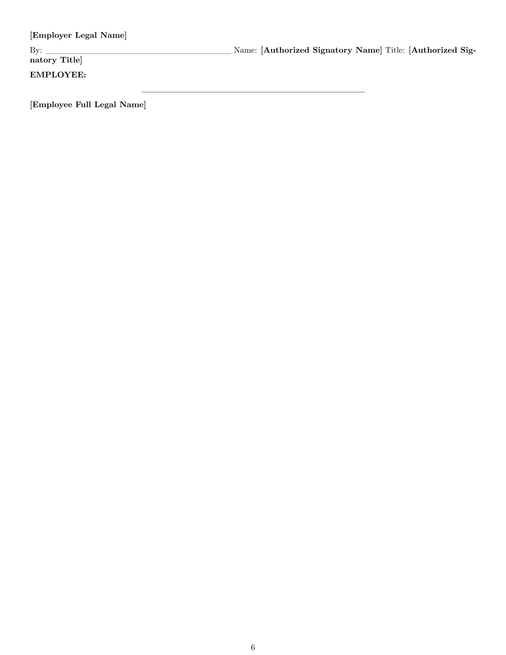 Preview page 6 of Pro Idaho software developer employment contract template