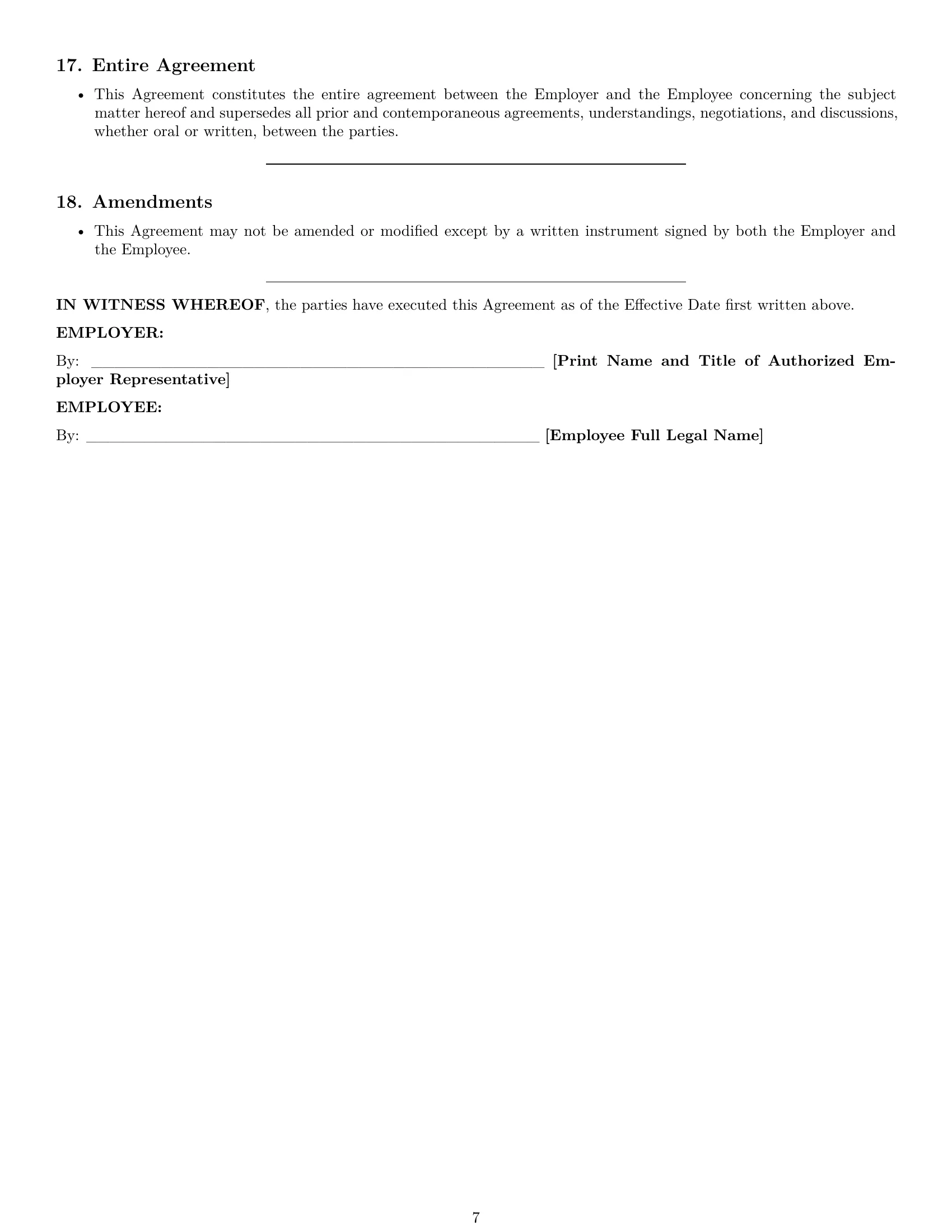 Preview page 7 of Pro Maryland software developer employment contract template