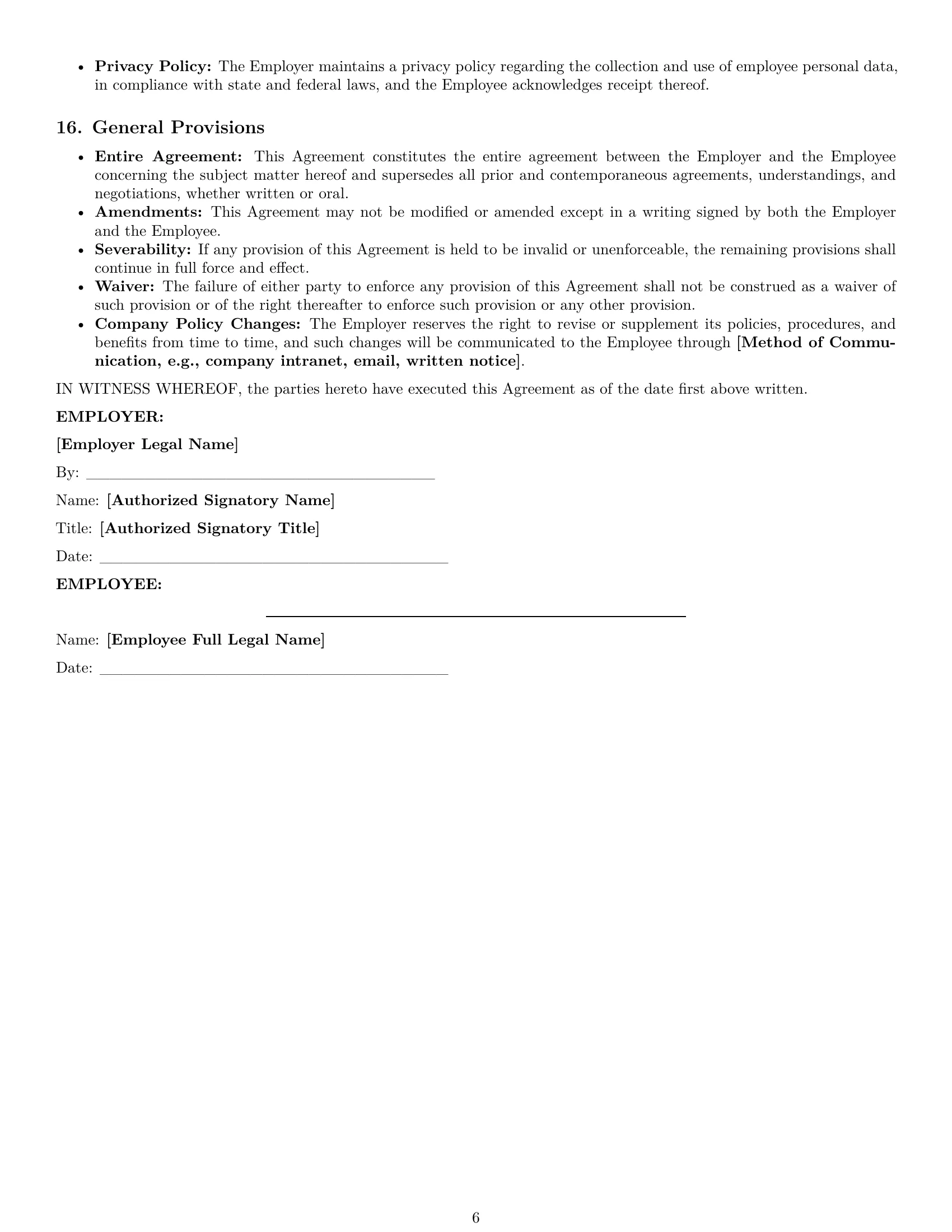 Preview page 6 of Pro Massachusetts software developer employment contract template