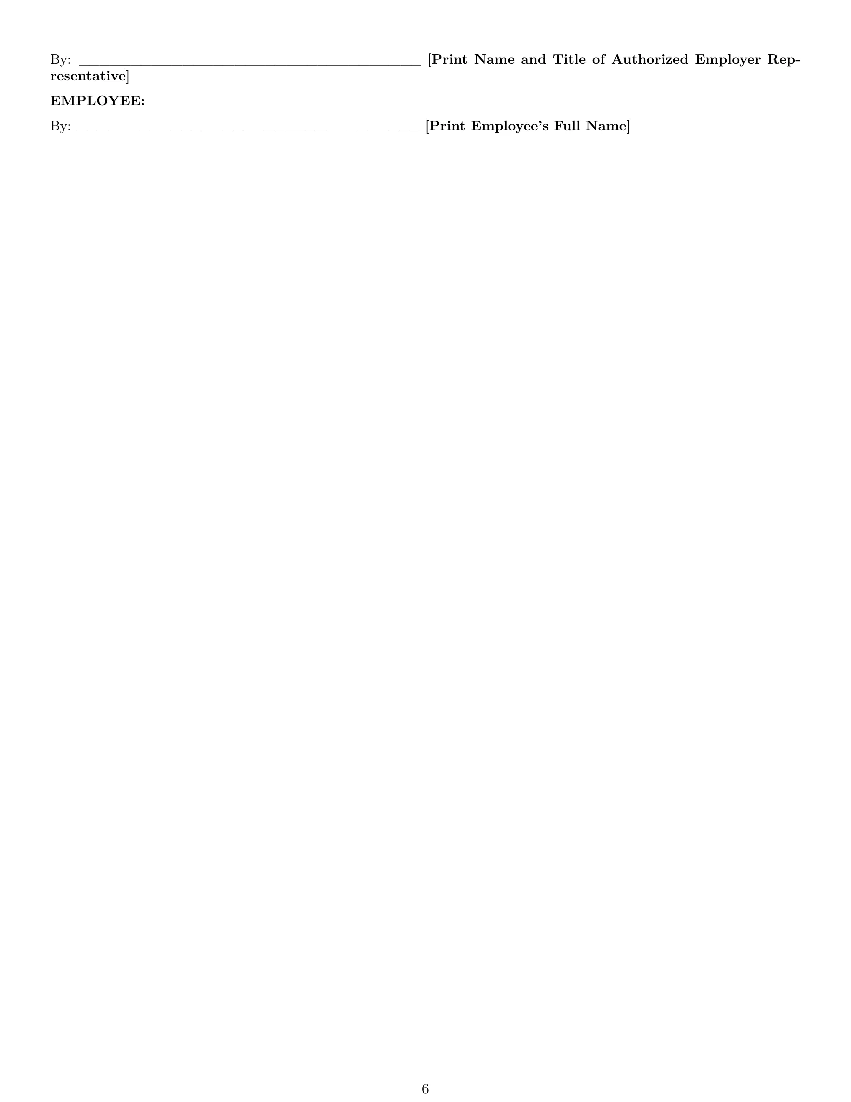 Preview page 6 of Pro New Jersey graphic designer employment contract template