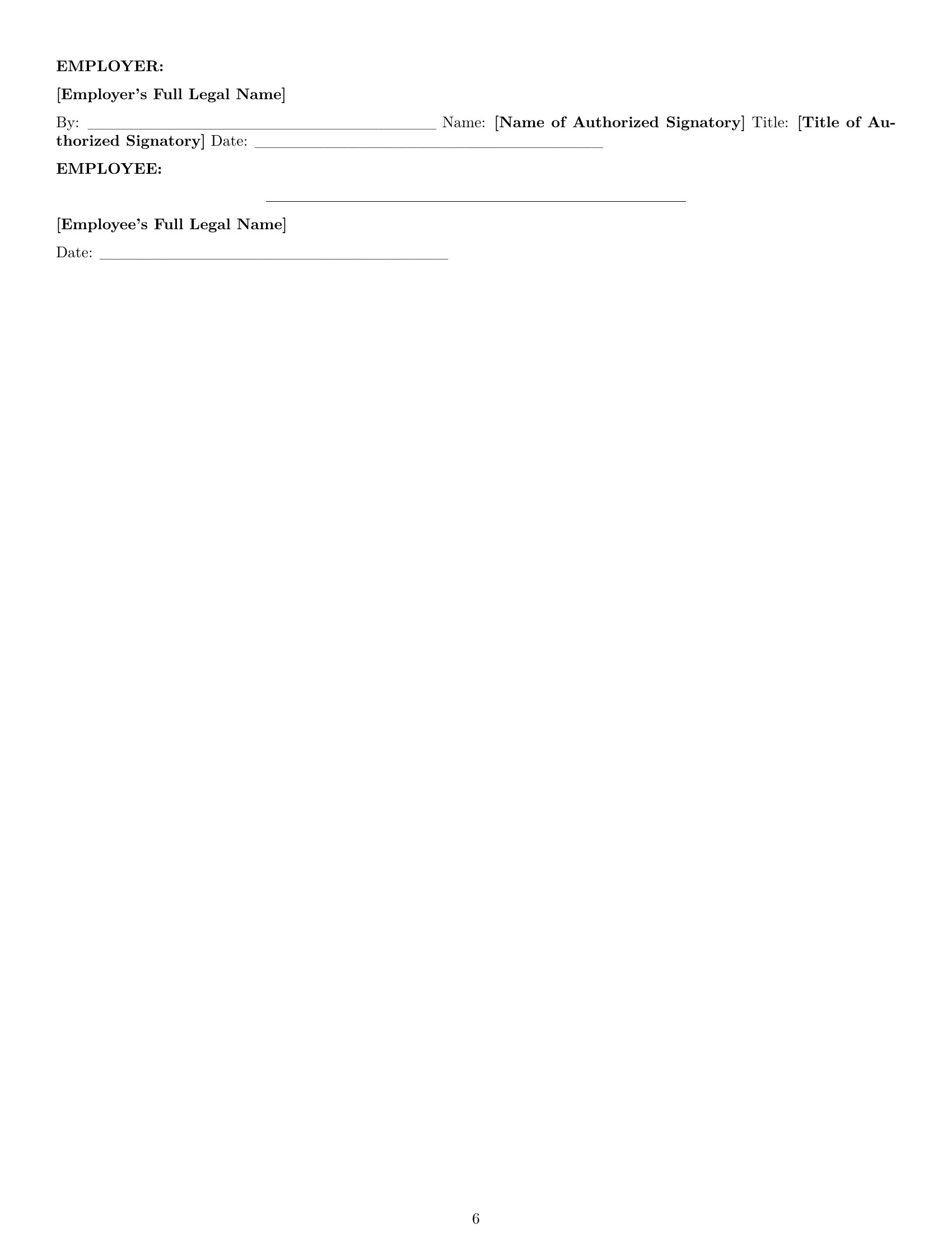 Preview page 6 of Pro Rhode Island graphic designer employment contract template