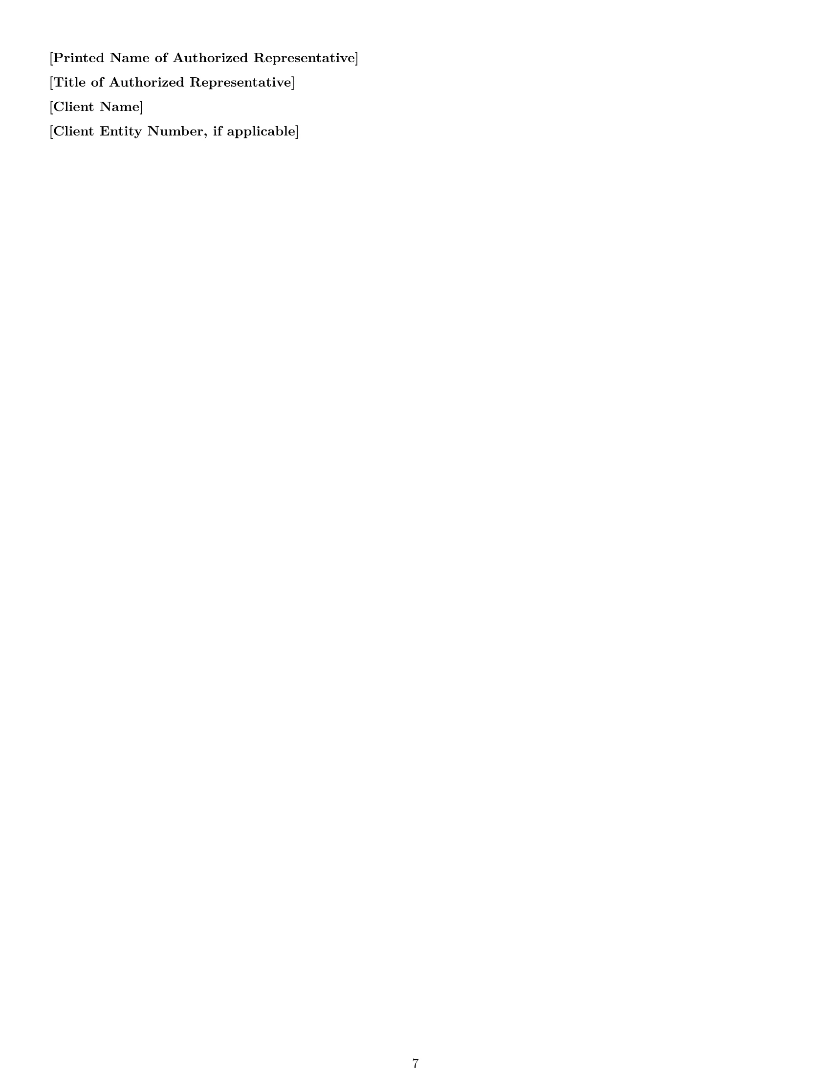 Preview page 7 of Pro Nebraska marketing service contract template