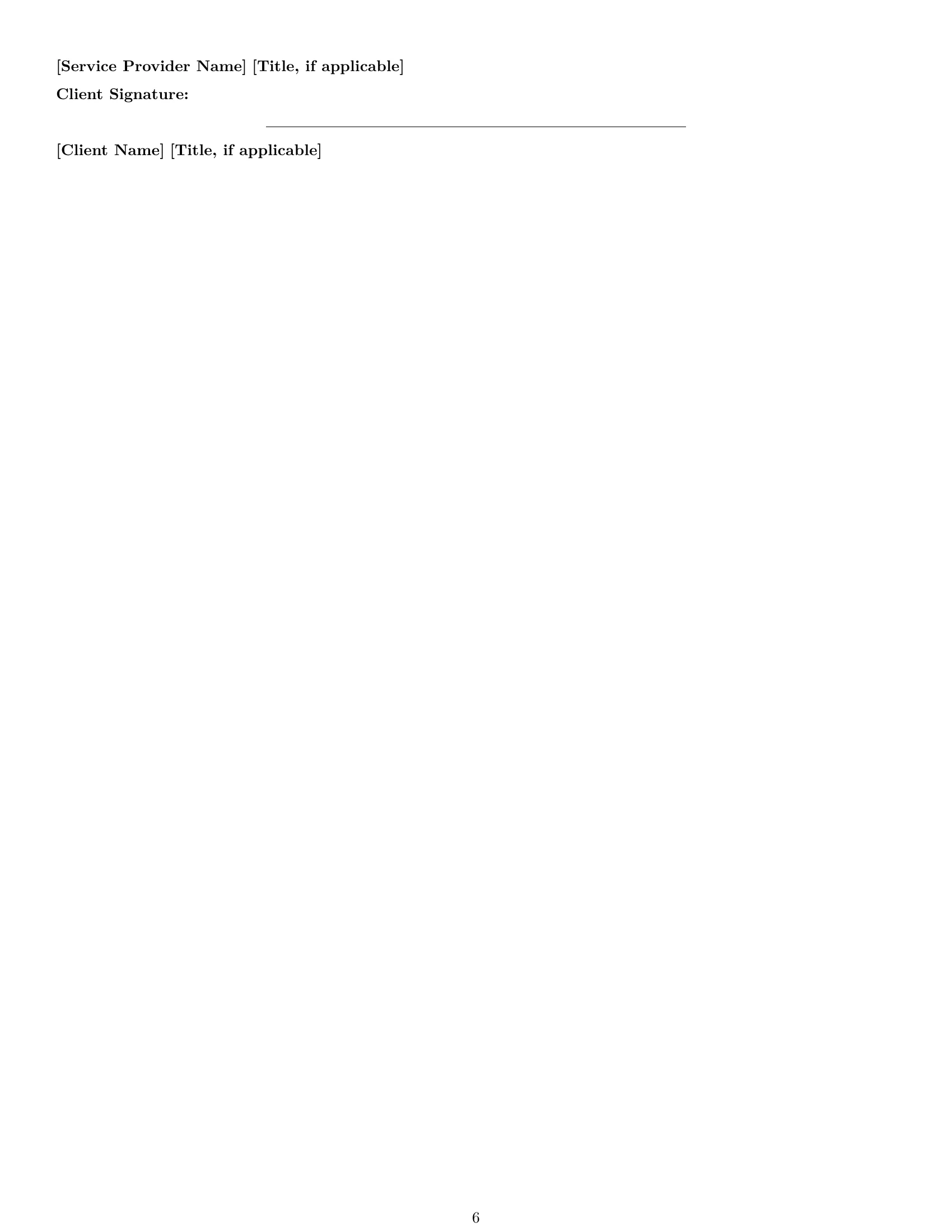 Preview page 6 of Pro North Dakota cleaning service contract template