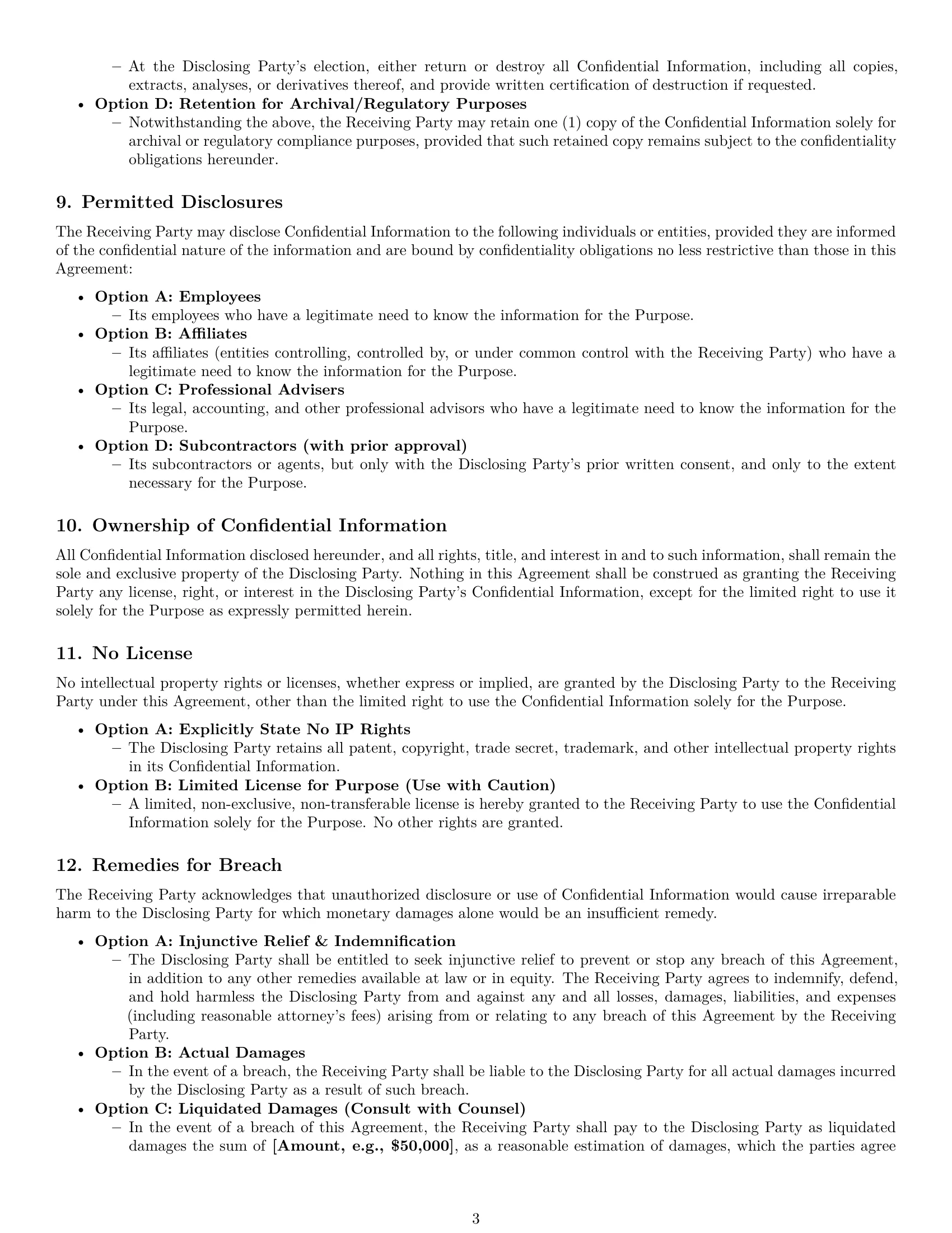 Preview page 3 of Pro Iowa nda template