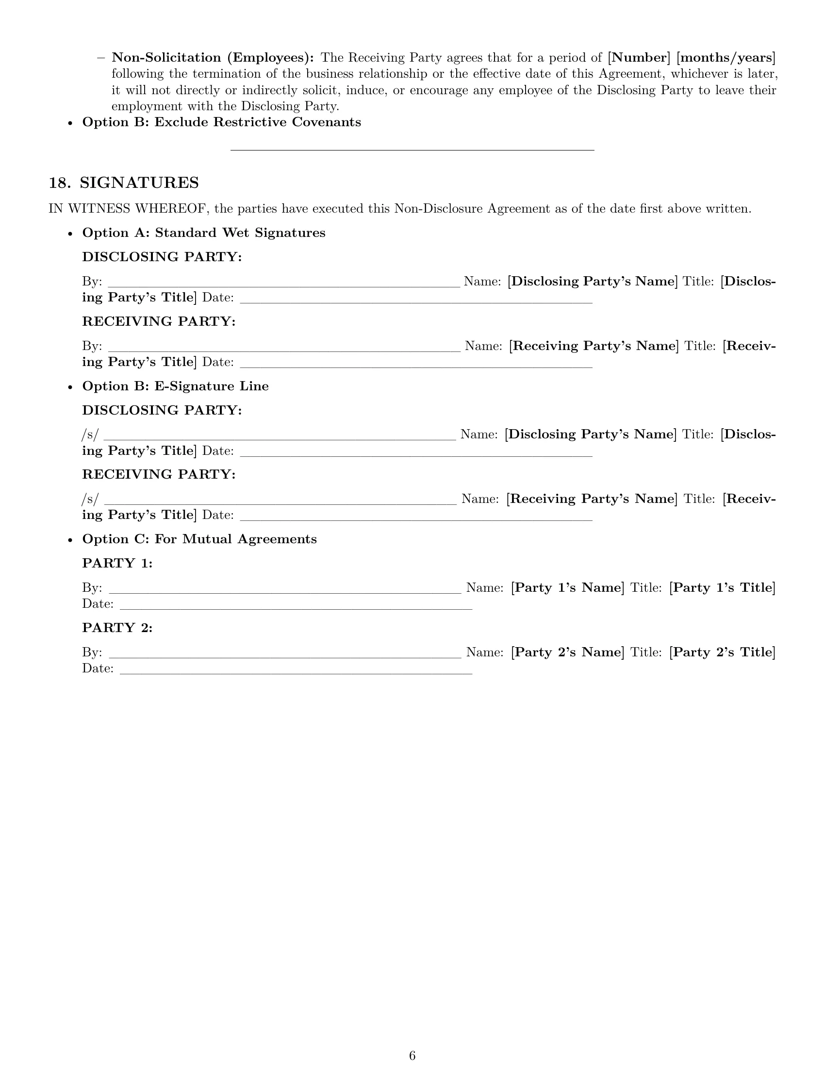 Preview page 6 of Pro Nebraska nda template