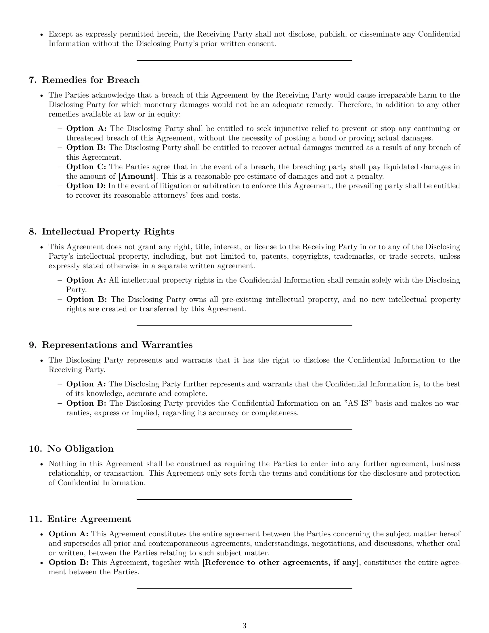 Preview page 3 of Pro New Mexico nda template