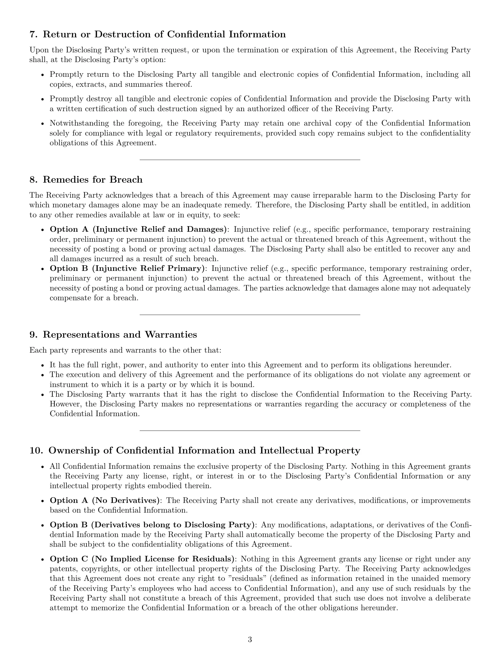 Preview page 3 of Pro Oklahoma nda template