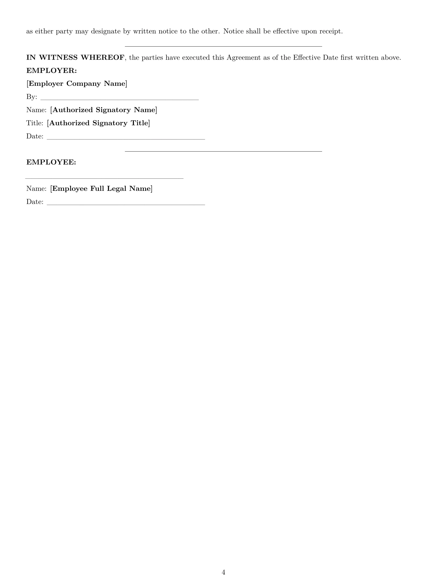 Preview page 4 of Pro Louisiana employee nda template