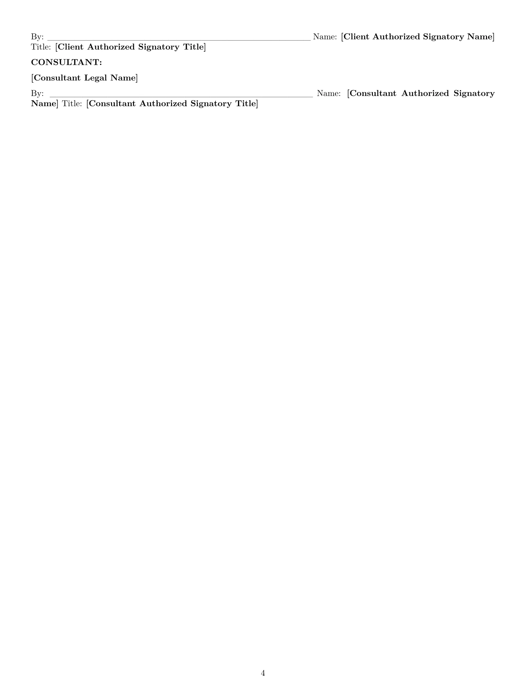 Preview page 4 of Pro Illinois consultant nda template