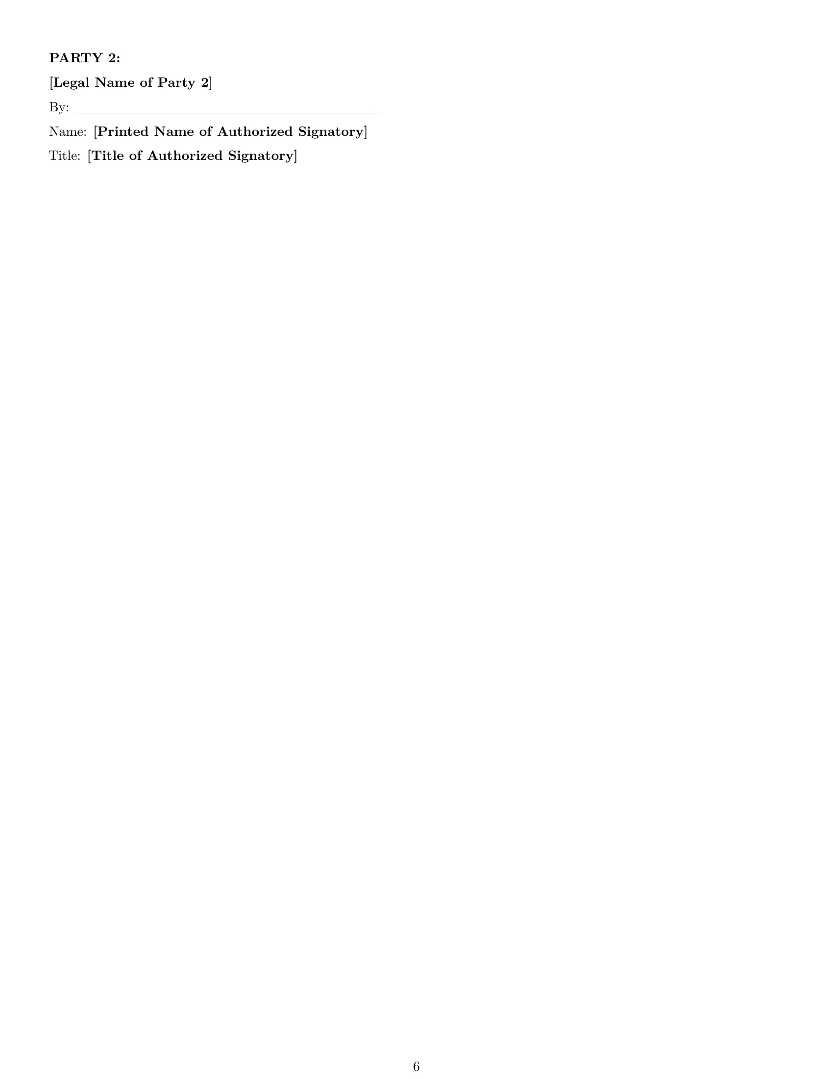 Preview page 6 of Pro Nevada mutual nda template