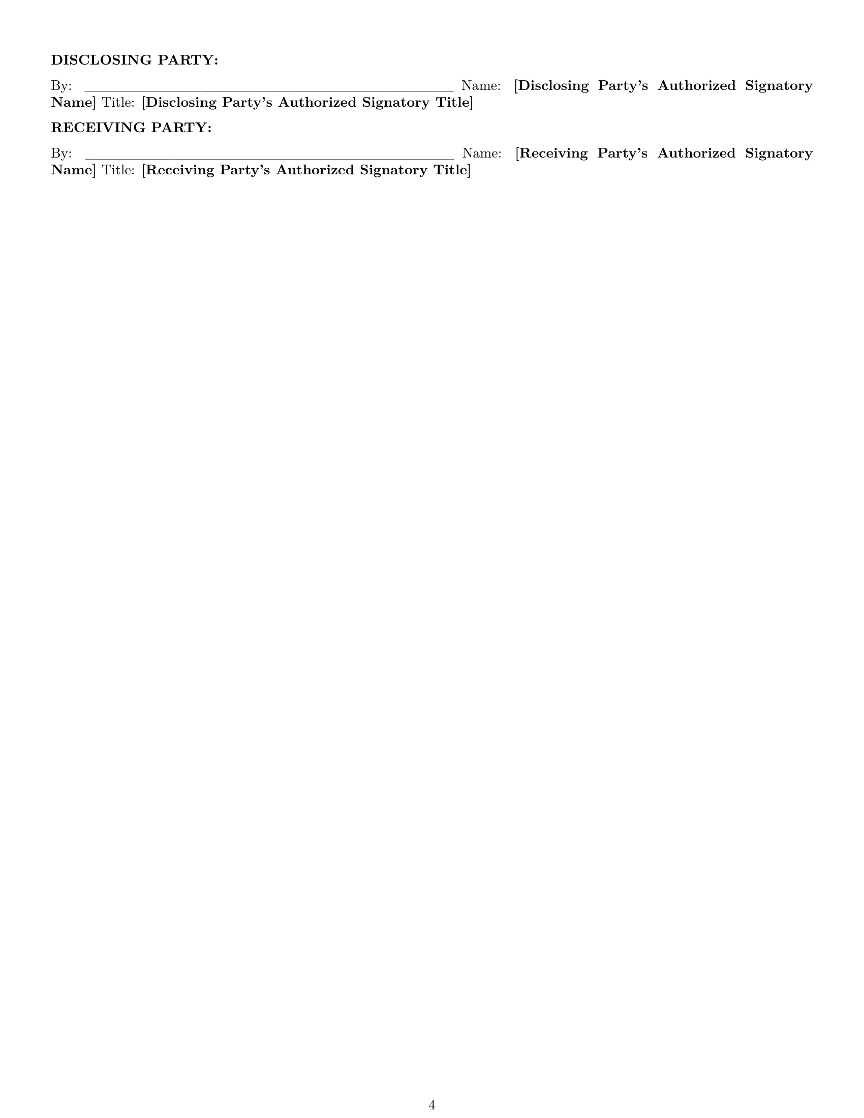 Preview page 4 of Pro Illinois investor nda template