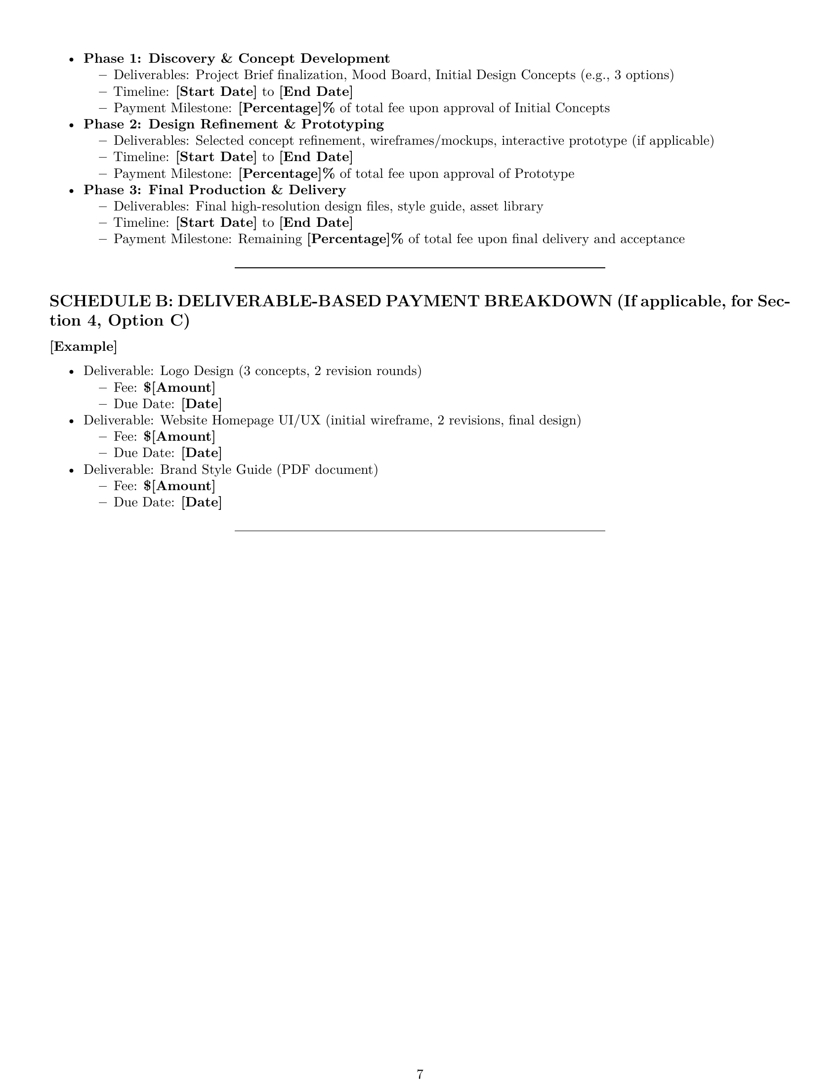 Preview page 7 of Pro California design independent contractor agreement template