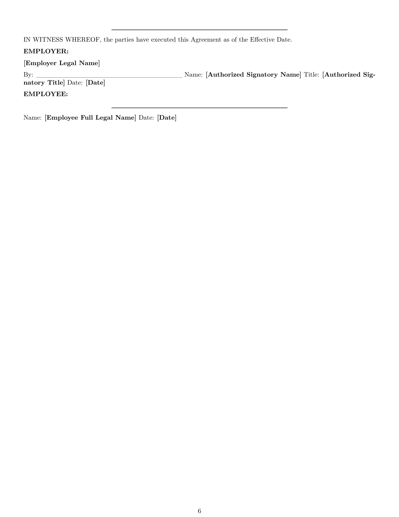 Preview page 6 of Pro Nebraska sales representative employment contract template