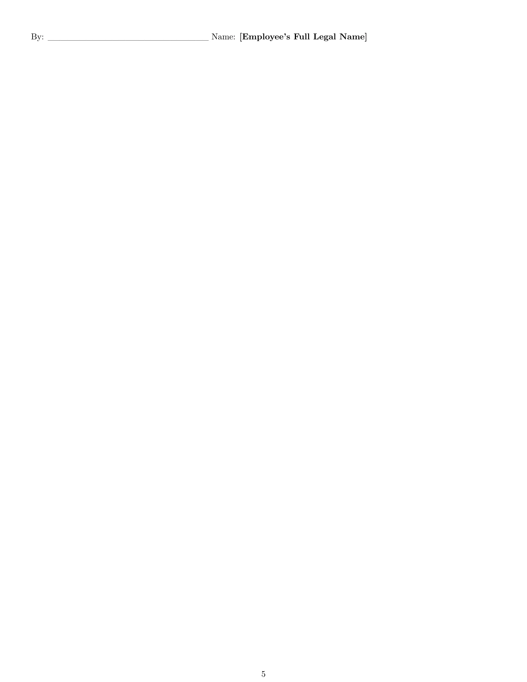 Preview page 5 of Pro Vermont sales representative employment contract template