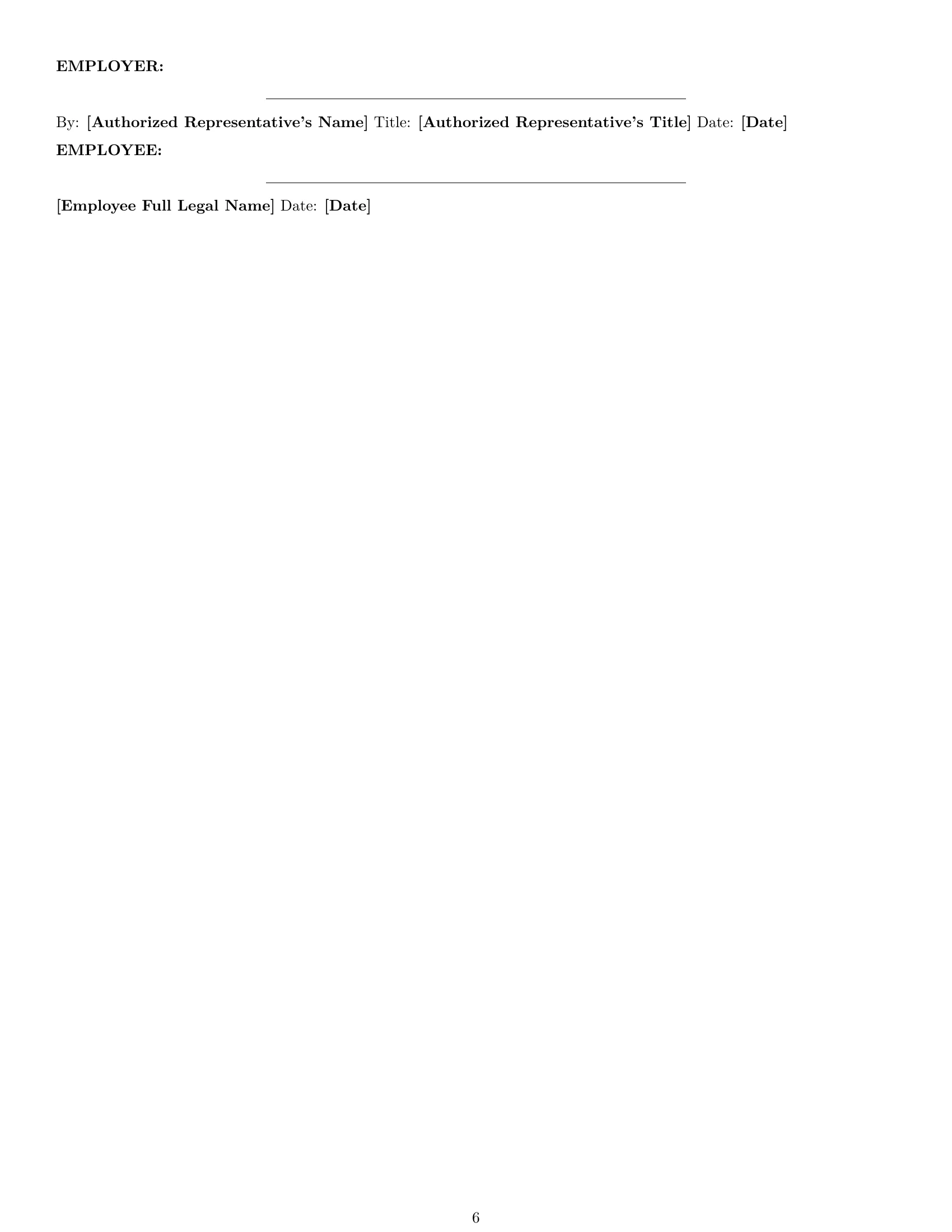 Preview page 6 of Pro Indiana technical support engineer employment contract template
